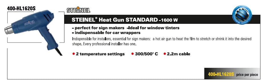 Pistolet thermique STEINEL HL 1620 S