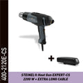 Steinel Heat gun Expert - CS - 2200 W + EXTRA LONG CABLE + 400-HLSCAN