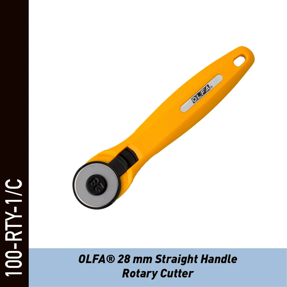 OLFA Cutter rotatif coupe droite - 28 mm
