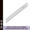 OLFA Lames sécables 9 mm 45° - 50 Pcs