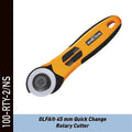 OLFA Quick Change Cutter rotatif - 45 mm