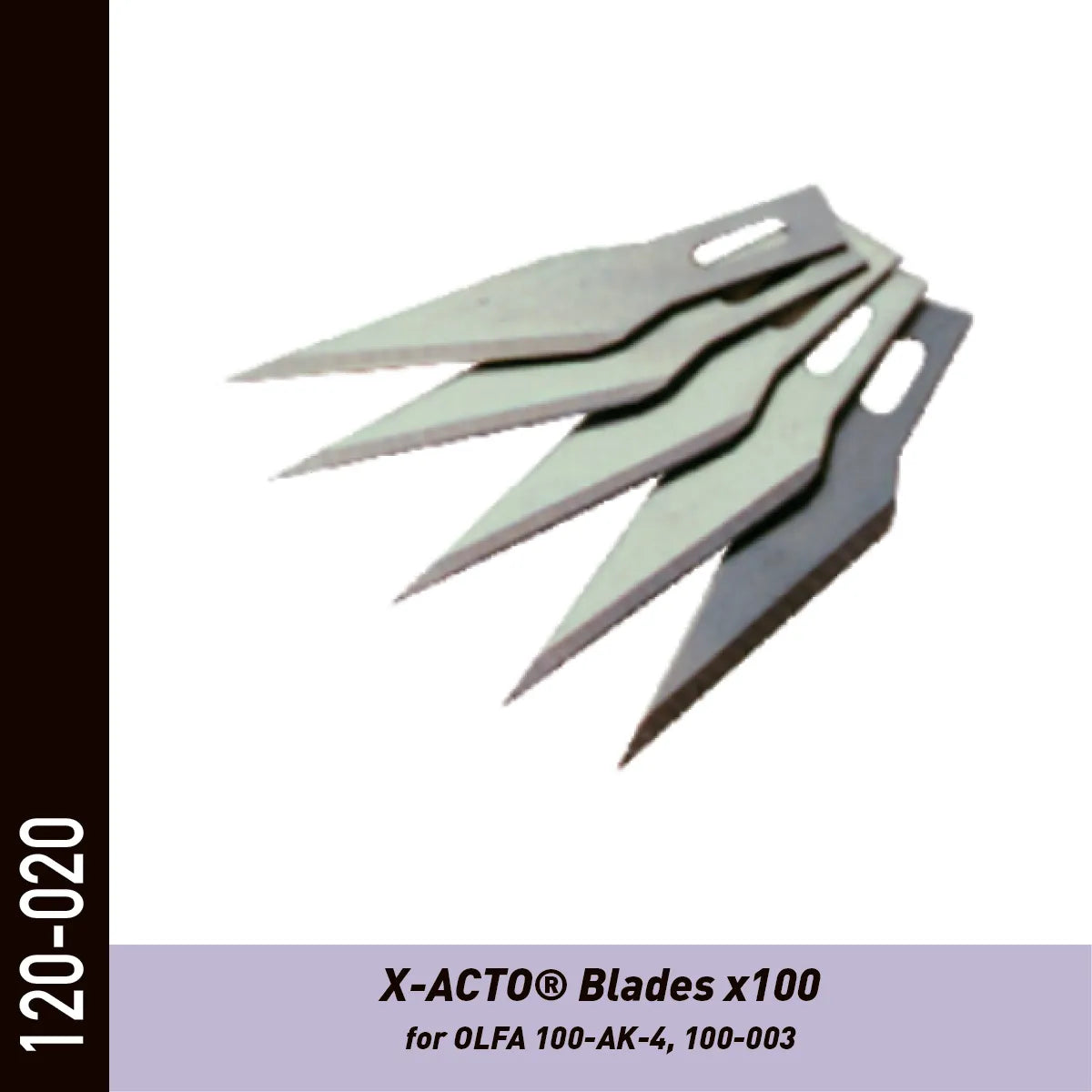 X-Acto Lames pour cutter d'art - Lot de 100