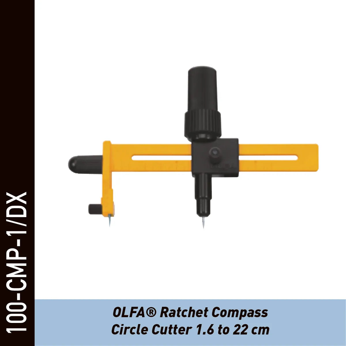 OLFA Compas coupe cercle - 1,6-22 cm