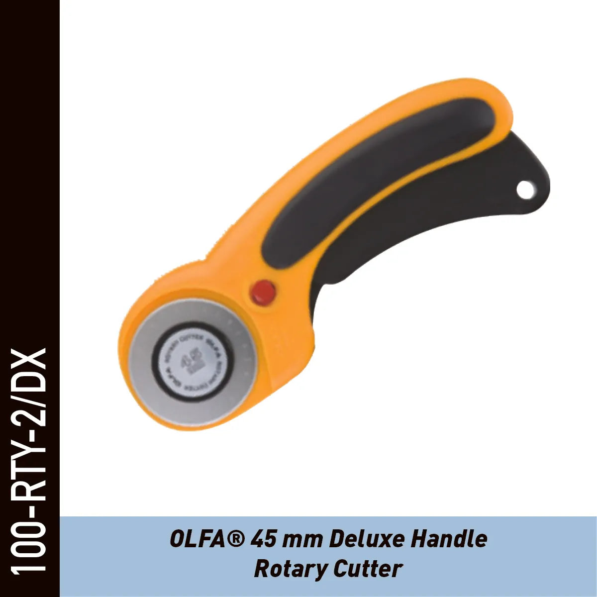 OLFA Deluxe Handle Cutter rotatif - 45 mm