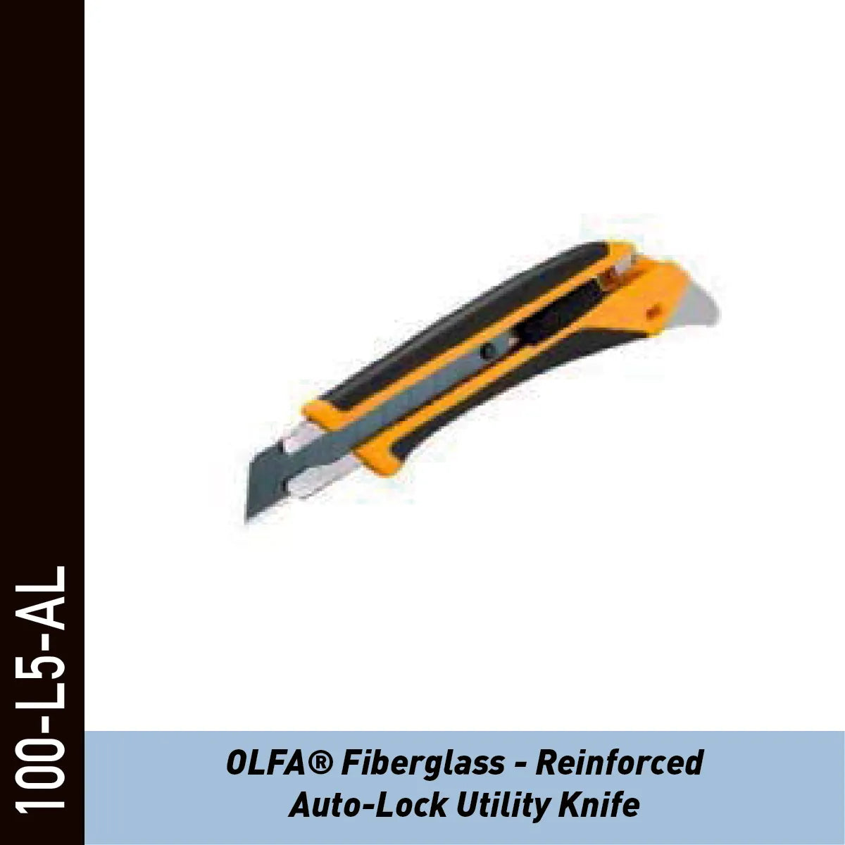 OLFA Fiberglass Ratchet Auto-Lock Cutter utilitaire
