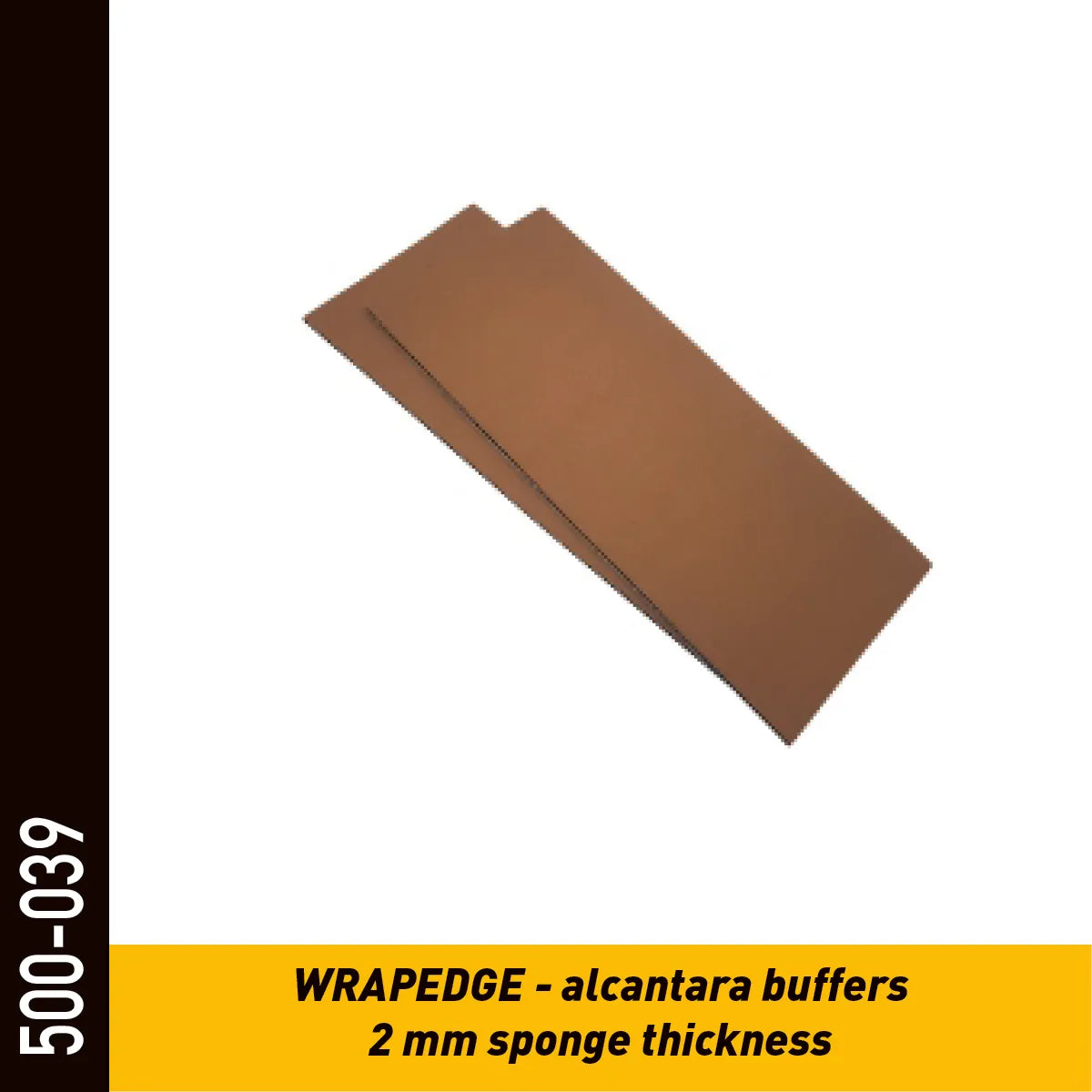 SOTT WrapEdge -02 2mm - Tampons alcantara - 12 Pcs