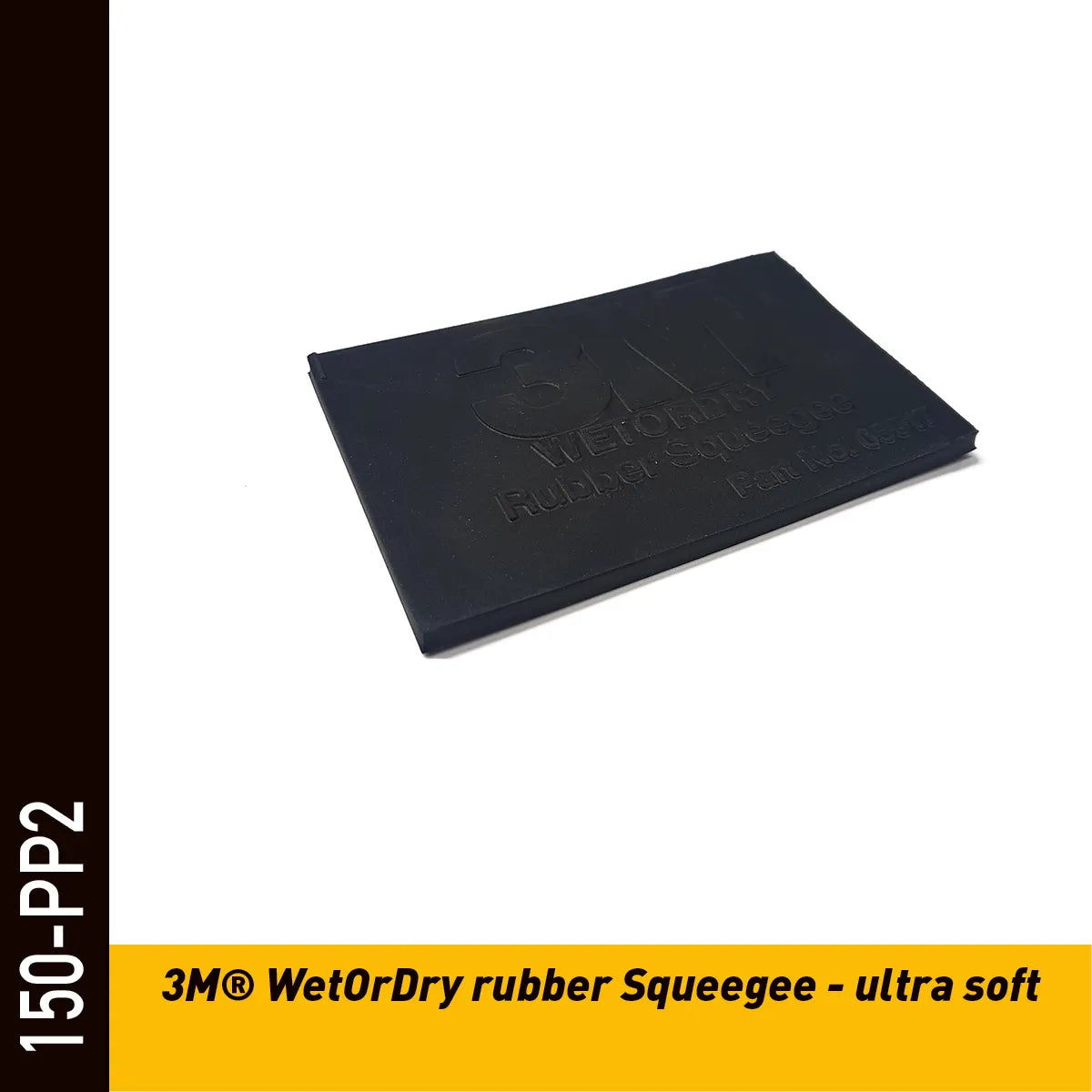 3M Rubber Paint Protection Raclette noire