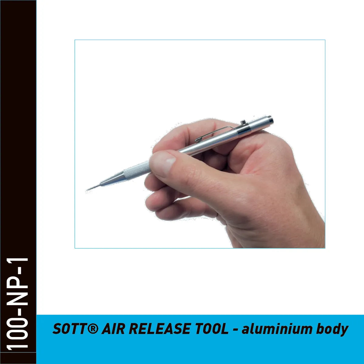 SOTT Stylo aluminium à aiguille - retrait d'air