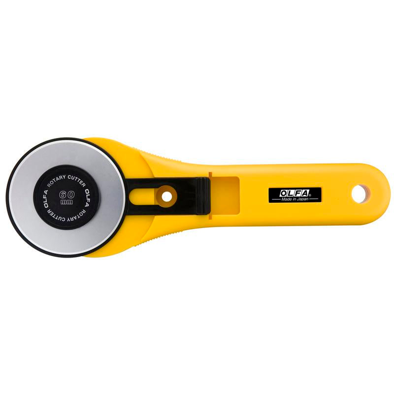 OLFA Cutter rotatif coupe droite - 60 mm