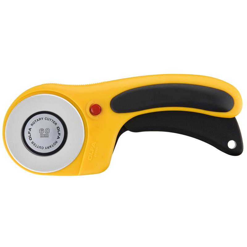OLFA Deluxe Handle Cutter rotatif - 60 mm