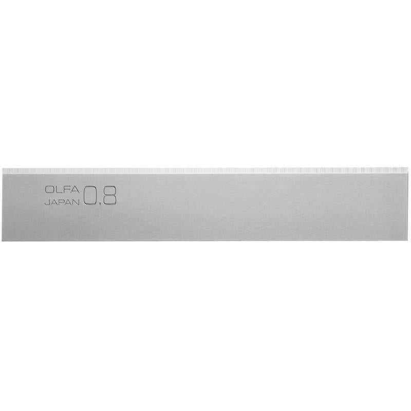 OLFA 100mm Lames pour grattoir, 0.8mm épaisseur - 6 Pcs