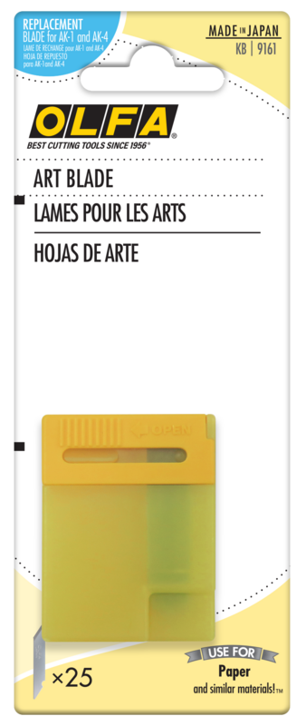 OLFA Lames pour cutter d'art - 25pcs